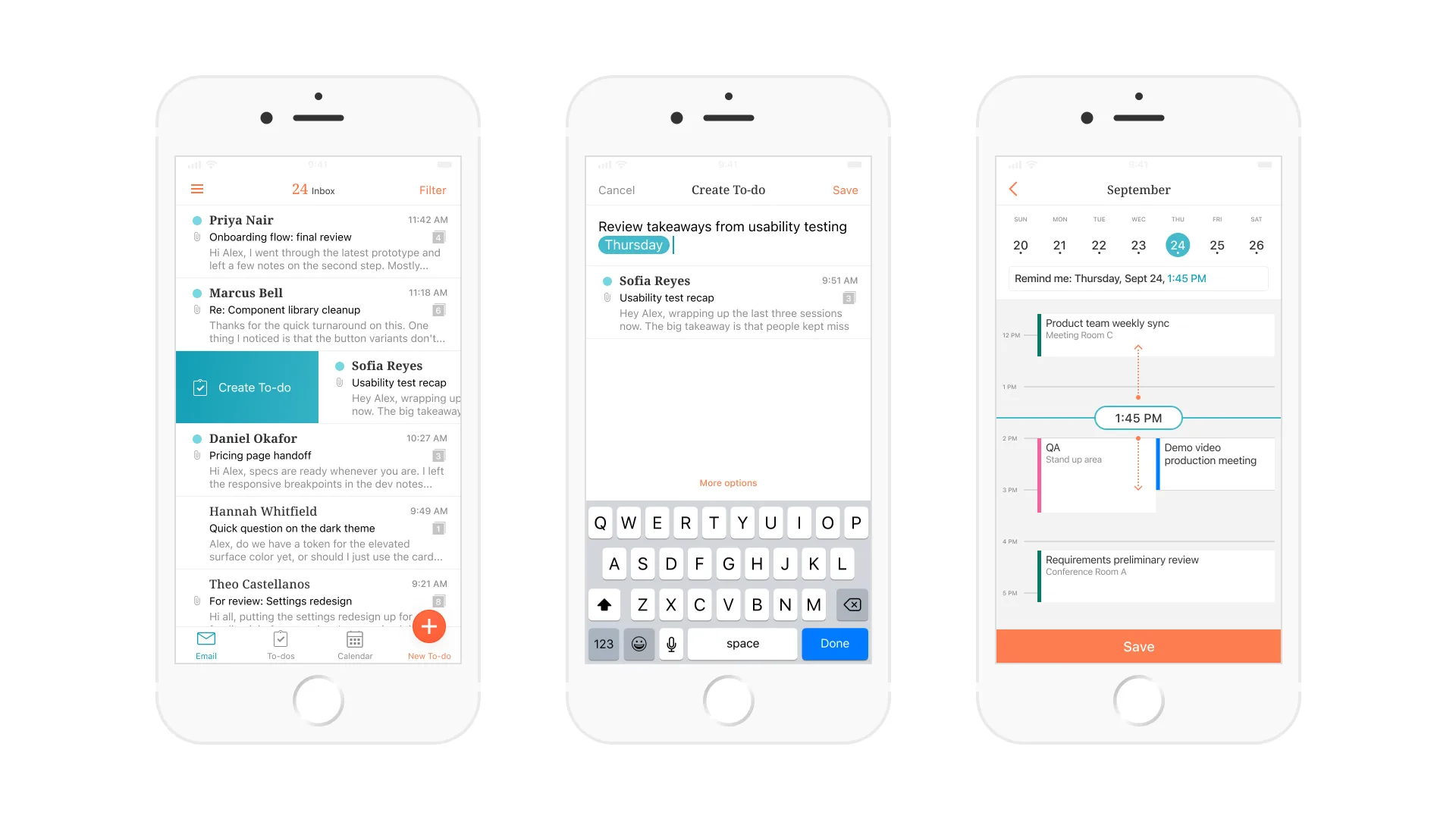 Handle — Handle — email to to-do